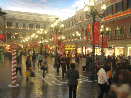 The Venetian, Macau, Macao, China, zentraler Platz