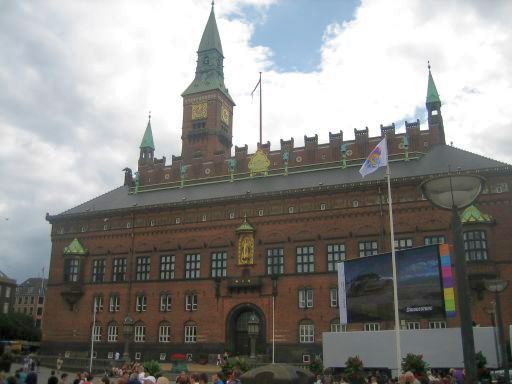 Kopenhagen, Dänemark, Rathaus