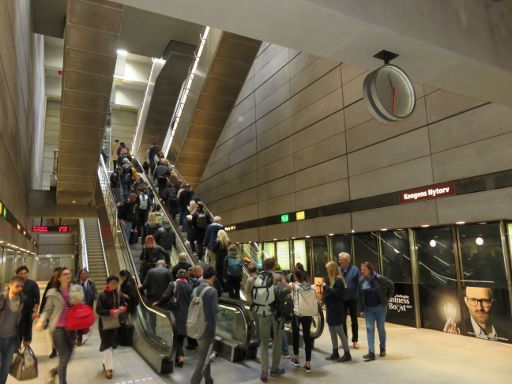 Kopenhagen, Dänemark, Copenhagen Metro, Metro Station Kongens Nytorv