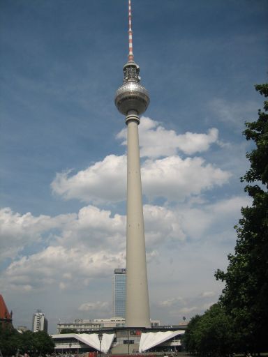 Berlin, Deutschland, Fernsehturm Alexanderplatz