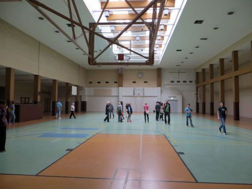 Berlin Deutschland, Flughafen Tempelhof, Basketball Halle