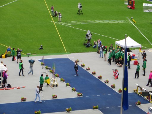 ISTAF 2013, Olympiastadion, Berlin, Deutschland, Speerwurf Frauen