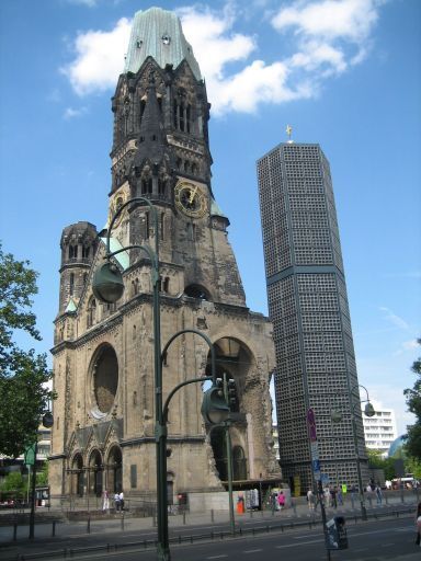 Berlin, Deutschland, Kaiser Wilhelm Gedächtniskirche im Jahr 2008