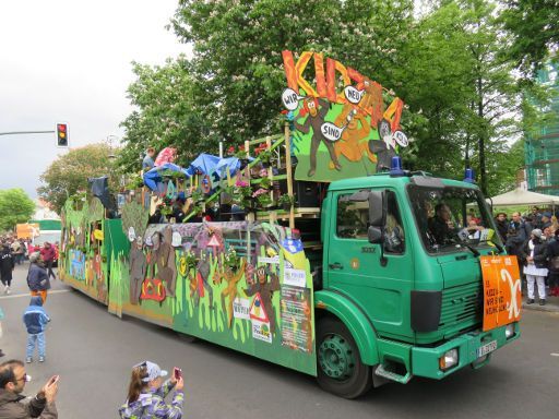 Berlin Deutschland, Karneval der Kulturen 2016, Straßenumzug Kidz 44 Wir sind Neukölln