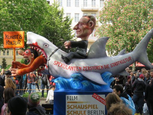 Berlin Deutschland, Karneval der Kulturen 2016, Die Zukunft Berlins / Filmschauspielschule Berlin