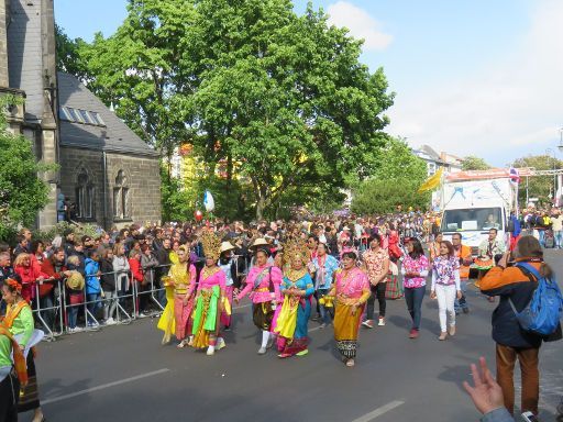 Berlin Deutschland, Karneval der Kulturen 2016, Thai Smile