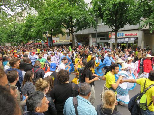 Berlin Deutschland, Karneval der Kulturen 2017, Canoafolk-Puentes Mestizos e.V.