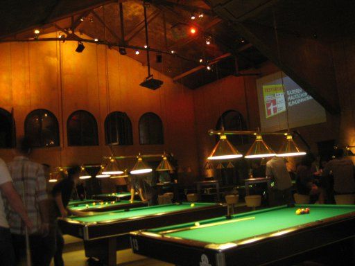 Berlin, Deutschland, Nachtleben, Club 23 Pool Billiard Halle