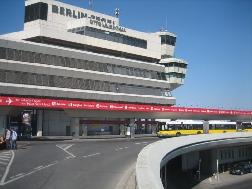 Berlin, Deutschland, Flughafen Tegel TXL Airport, Flughafengebäude Kontrollturm