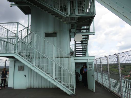 Deutsches Bergbau Museum Bochum, Bochum, Deutschland, Aussichtsplattform Fördergerüst