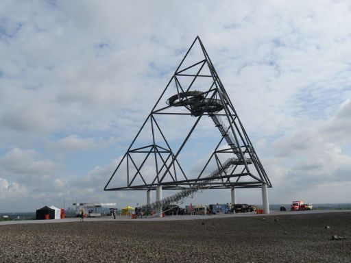 Halde Beckstraße, Bottrop, Deutschland, begehbarer Tetraeder