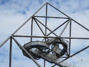 Halde Beckstraße, Bottrop, Deutschland, Aussichtsplattform Tetraeder