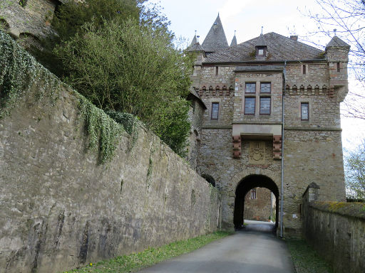 Braunfels Deutschland, Schloss Braunfels, Eingang Burgweg