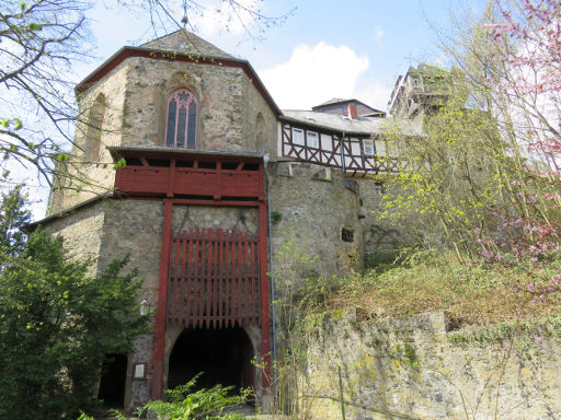 Braunfels Deutschland, Schloss Braunfels, Eingang Schlossweg