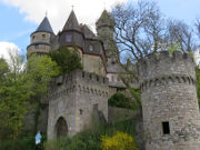 Braunfels Deutschland, Schloss Braunfels, Eingang Burgweg