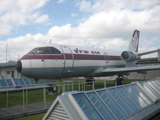 Bremen, Deutschland, Flughafen Besucherterrasse, VFW 614