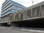 U-Boot Werft–Bunker Hornisse, Bremen, Deutschland, Außenansicht an der Kap-Horn-Straße 16, 28237 Bremen / Hafen