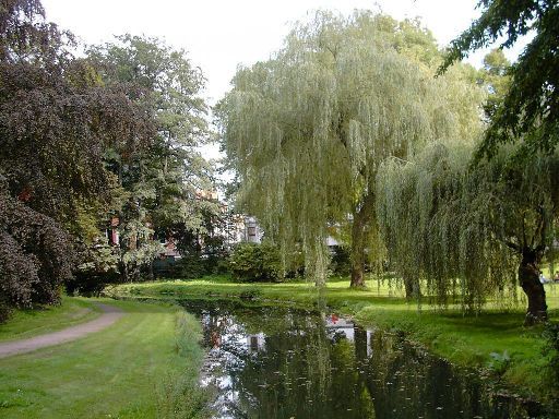 Schloss Celle, Celle, Deutschland, Wassergraben im Schlosspark