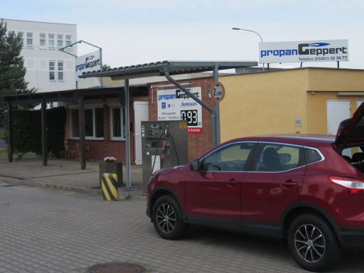 LPG, Autogas Tankstellen, Deutschland, Propan Geppert, Gewerbeparkring 2 a, 15517 Fürstenwalde/Spree im Juni 2022
