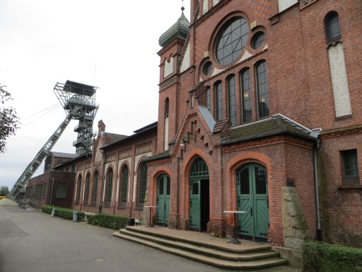 Zeche Zollern, Dortmund, Deutschland, ehemalige Lohnhalle und Schwarzkaue, heute Dauerausstellung