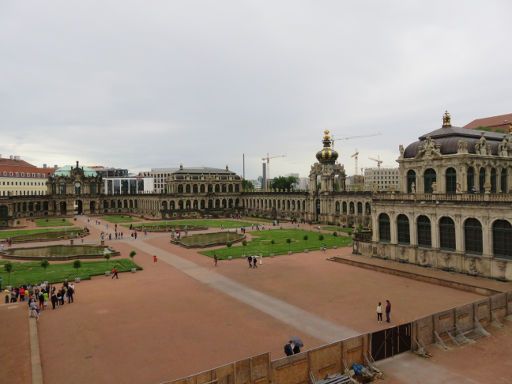 Dresden, Deutschland, Zwinger Innenhof