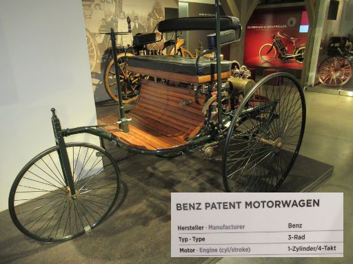 PS.Speicher, Einbeck, Deutschland, Benz Patent Motorwagen