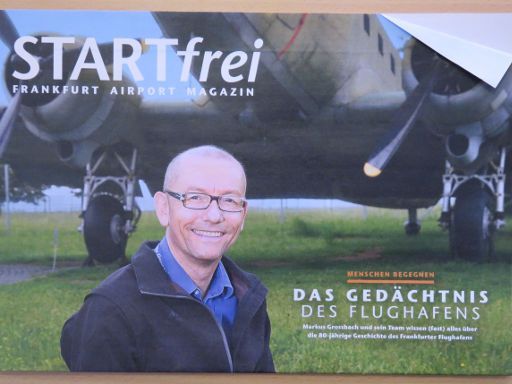 Frankfurt am Main, Deutschland, Flughafen FRA, STARTfrei Frankfurt Airport Magazin