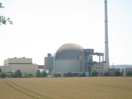 Kernkraftwerk, Grohnde, Emmerthal, Deutschland, Reaktorgebäude