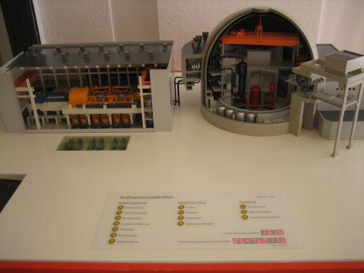 Kernkraftwerk, Grohnde, Emmerthal, Deutschland, interaktives Modell