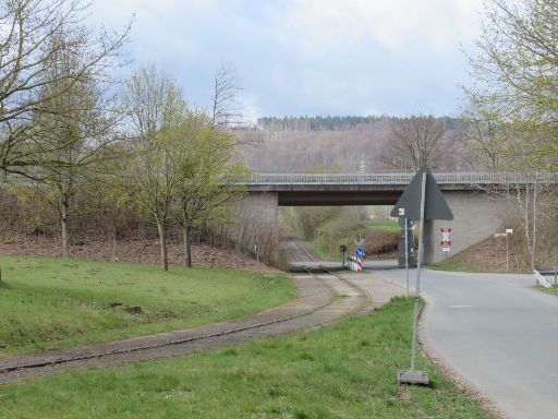 Kernkraftwerk Grohnde Rückbau, Emmerthal, Deutschland, Bahnstrecke