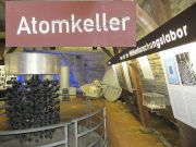 Atomkeller Museum, Haigerloch, Deutschland, Ausstellung im Höhlenforschungslabor mit Nachbau vom Reaktor