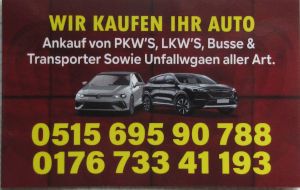 Abgestelle Schrottfahrzeuge, PKW, Abfall, Hannover, Deutschland, Auto K&auml;rtchenh&auml;ndler 2026, ohne Name +49 176 733 41 193