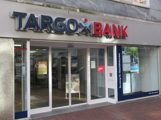 Bank Filialen, Hannover, Deutschland, TARGO Bank, Lister Meile 82, 30161 Hannover im April 2022