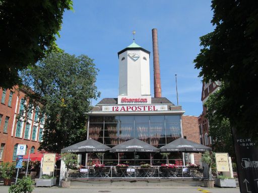 Bürobedarfhersteller Pelikan, Hannover, Deutschland, 12 Apostel und Sheraton Hotel