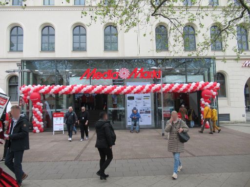 Einkaufen, Hannover, Deutschland, MediaMarkt Filiale Ernst-August-Platz 3, 30159 Hannover im April 2024 Eröffnung