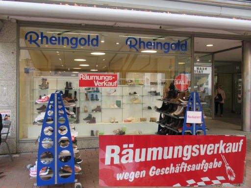 Einkaufen, Hannover, Deutschland, Schuhhaus Rheingold, Lister Meile 85, 30161 Hannover im April 2026