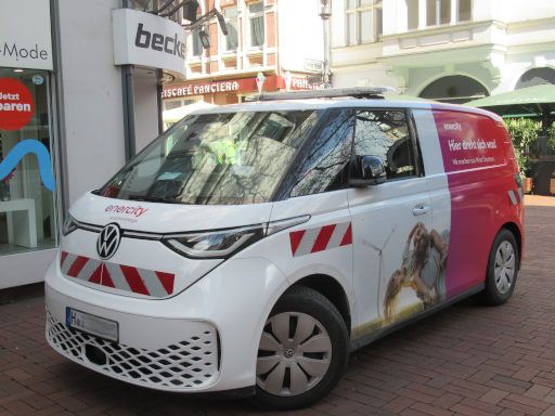 enercity AG, Energieversorger, Hannover, Volkswagen ID. Buzz Cargo Kleintransporter im April 2026