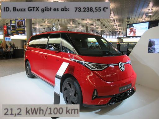 Flughafen Hannover Airport HAJ, Hannover, Deutschland, VW ID Buzz GTX im Januar 2026