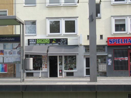 Goethestraße, Hannover, Deutschland, Stadtbahn Station Linie U 17 am Goetheplatz