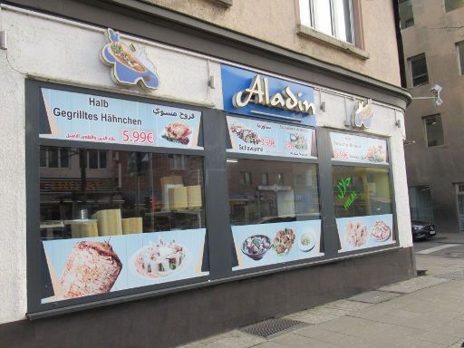 Goethestraße, Hannover, Deutschland, Aladin arabischer Grill