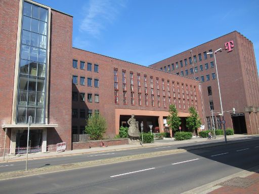 Hanomag Hannoversche Maschinenbau AG, Hannover, Deutschland, Hauptgebäude an der Göttinger Straße 62, 30499 Hannover, Blickrichtung Norden