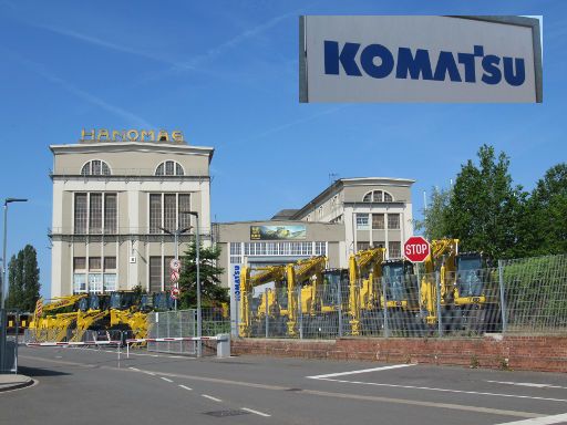 Hanomag Hannoversche Maschinenbau AG, Hannover, Deutschland, Komatsu Germany GmbH, Hanomagstraße 15, 30449 Hannover