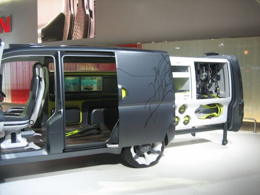 IAA Nutzfahrzeuge, Messe, Hannover, Deutschland, 2008, Nissan Studie Freizeitwagen für Taucher