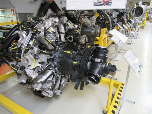 Luftfahrt Museum Hannover-Laatzen, Hannover, Deutschland, BMW 14 Zylinder Doppelstern Flugmotor