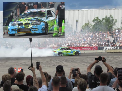 PS Days 2025, Hannover, Deutschland, Oliver Walton BMW E92 auf der Driftstrecke