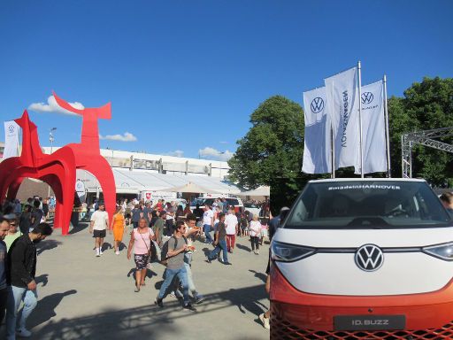 Tag der Niedersachsen 2022, Hannover, Deutschland, Maschsee Nordufer VW Nutzfahrzeuge Hannover