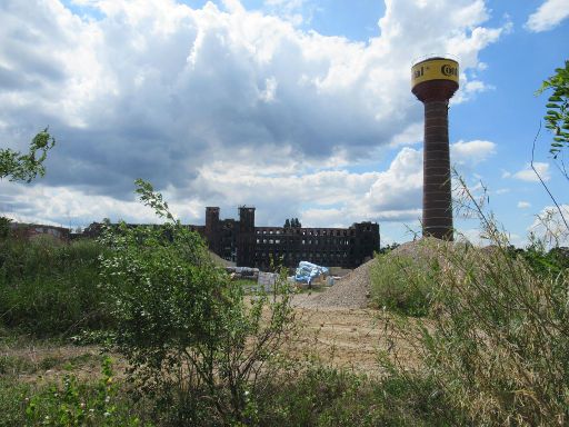 Wasserstadt Limmer, Hannover, Deutschland, Ruinen Fabrikgebäude, Zur Wasserstadt, 30453 Hannover