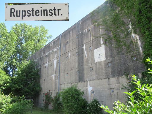 Zivilschutz Luftschutzbunker, Hannover, Deutschland, Hochbunker, Rupsteinstraße 9 A, 30625 Hannover