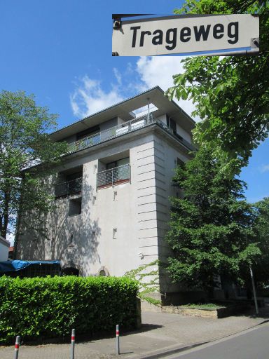 Zivilschutz Luftschutzbunker, Hannover, Deutschland, Hochbunker, Trageweg 3, 30629 Hannover