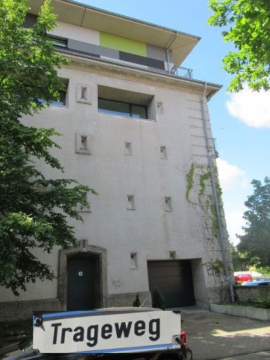 Zivilschutz Luftschutzbunker, Hannover, Deutschland, Hochbunker, Trageweg 3, 30629 Hannover